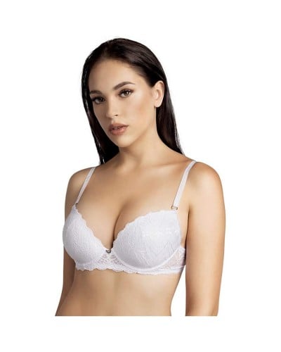 Reggiseno Push Up Pizzo Balconetto Papillon
