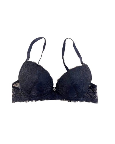 Reggiseno Push Up Pizzo Balconetto Papillon