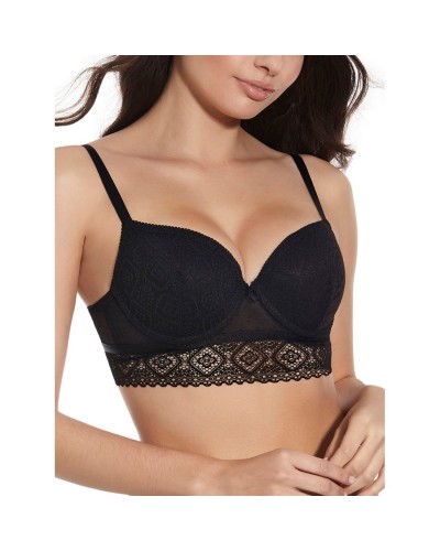 Reggiseno In Pizzo Push Up Con Ferretto Selene