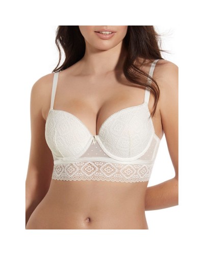 Reggiseno In Pizzo Push Up Con Ferretto Selene