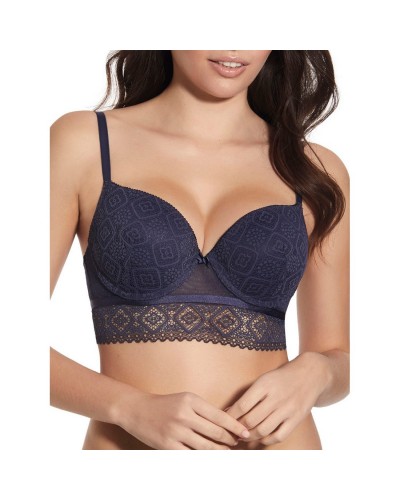 Reggiseno In Pizzo Push Up Con Ferretto Selene