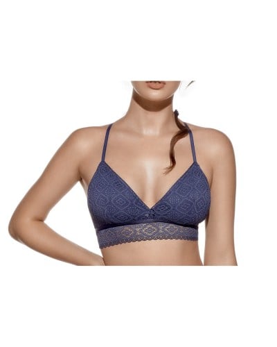 Bralette In Pizzo Leggermente Imbottita Senza Ferretto Selene