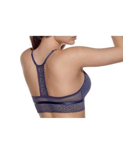 Bralette In Pizzo Leggermente Imbottita Senza Ferretto Selene