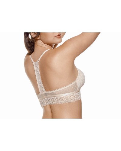 Bralette In Pizzo Leggermente Imbottita Senza Ferretto Selene