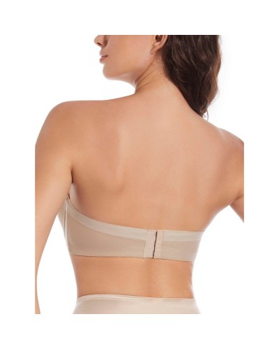 Reggiseno Coppa C Senza Spalline Con Ferretto A Fascia Alta Incrociata Selene