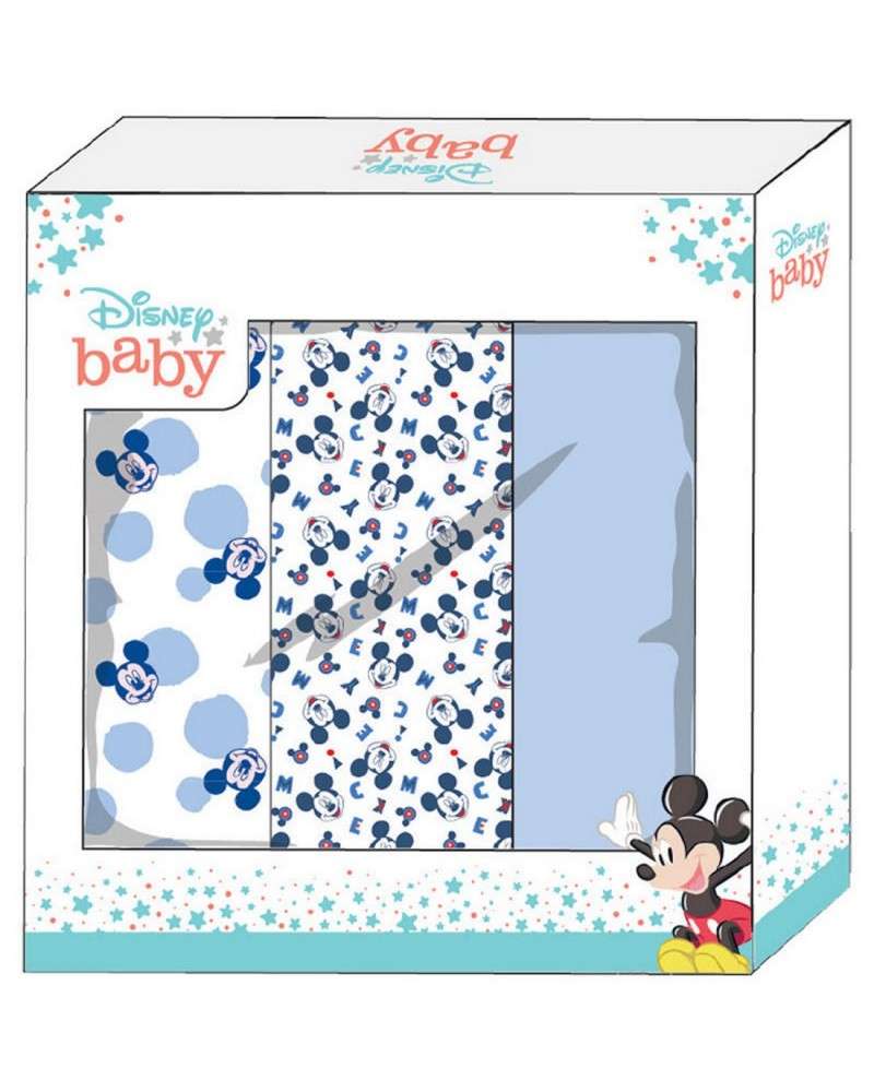 Quadrato Di Garza Disney Mickey Mouse Confezione Da 3 Pezzi