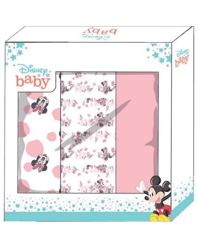 Quadrato Di Garza Disney Minnie Confezione Da 3 Pezzi
