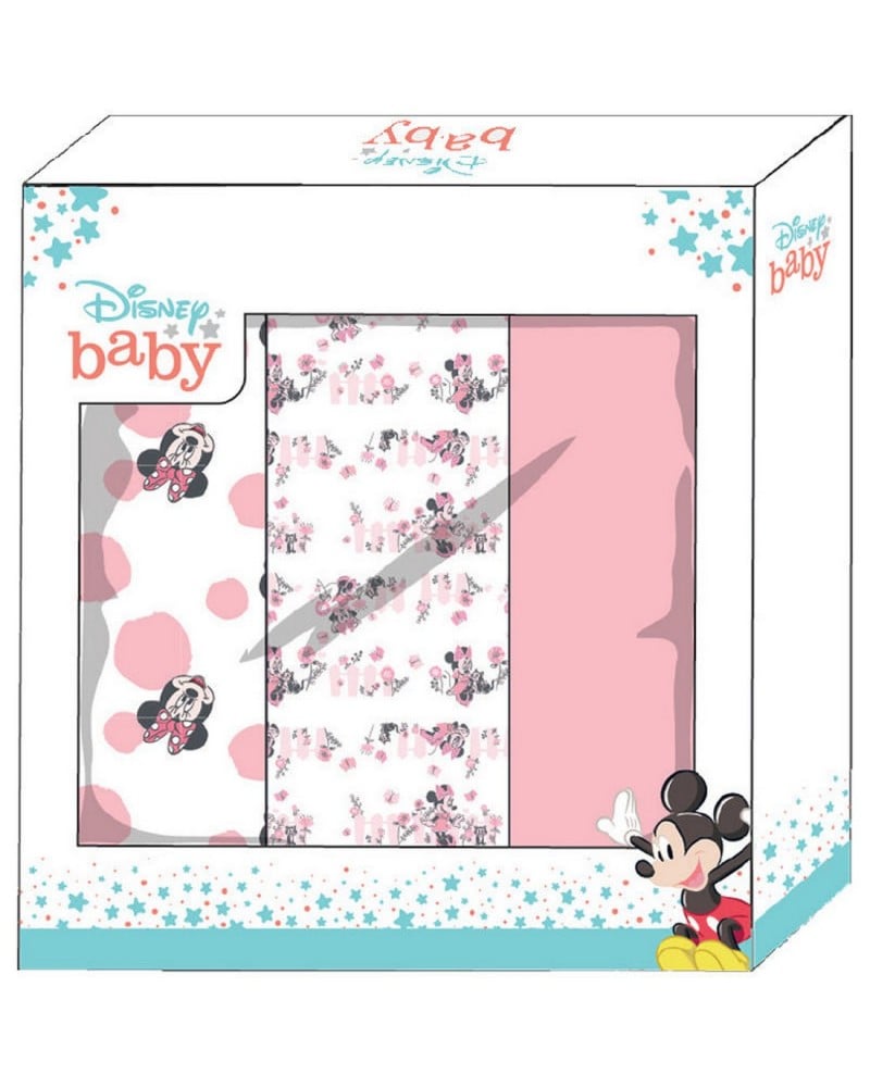 Quadrato Di Garza Disney Minnie Confezione Da 3 Pezzi