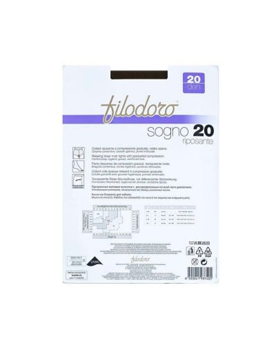 Collant Riposante 20 Denari Filodoro Confezione 6 Paia