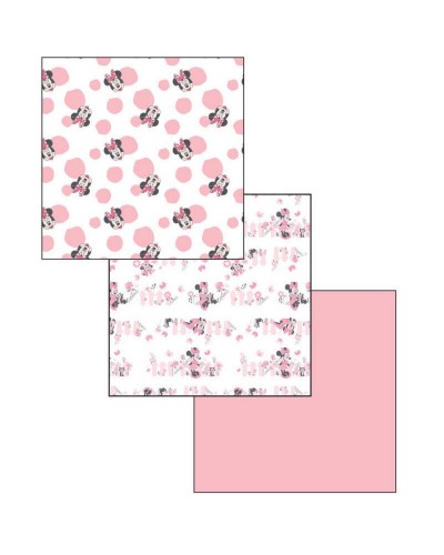 Quadrato Di Garza Disney Minnie Confezione Da 3 Pezzi