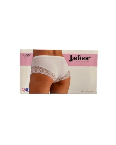 Short Donna Cotone Modal E Pizzo Jador