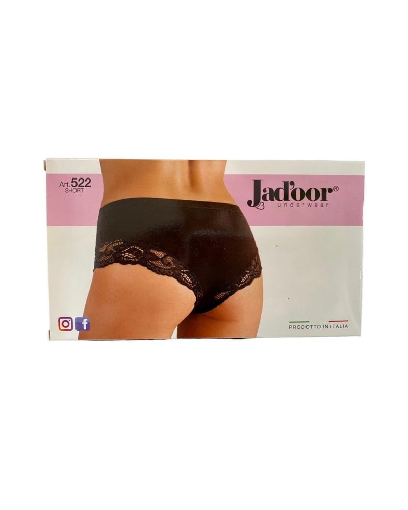 Short Donna Cotone Modal E Pizzo Jador