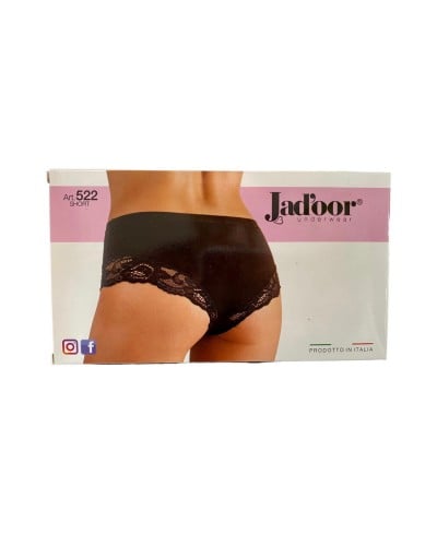 Short Donna Cotone Modal E Pizzo Jador