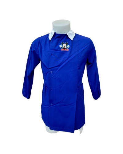 Grembiule Bimbo Scuola Blu Mickey Disney