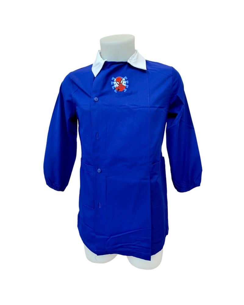Grembiule Scuola Bimbo Spiderman Blu Marvel