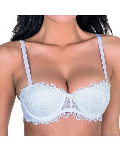 Reggiseno Pizzo Fascia Bratelle Staccabili Aris