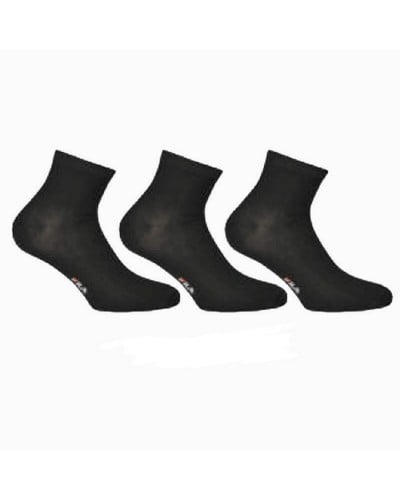 Calzino Unisex Cotone Fila Pacco 3 Paia