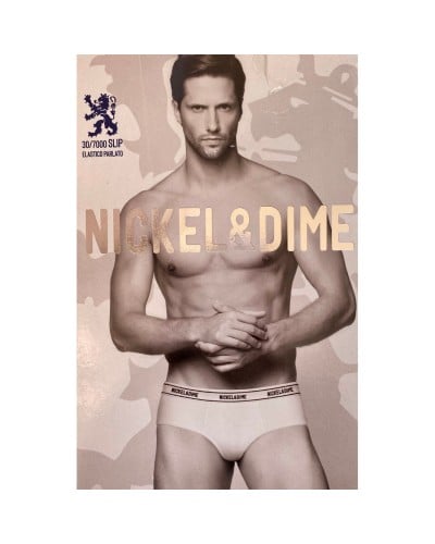 Slip Uomo Cotone Bielastico Nickel&Dime Confezione 6 Pezzi