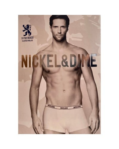 Boxer Uomo Cotone Bielastico Nickel&Dime Confezione 6 Pezzi