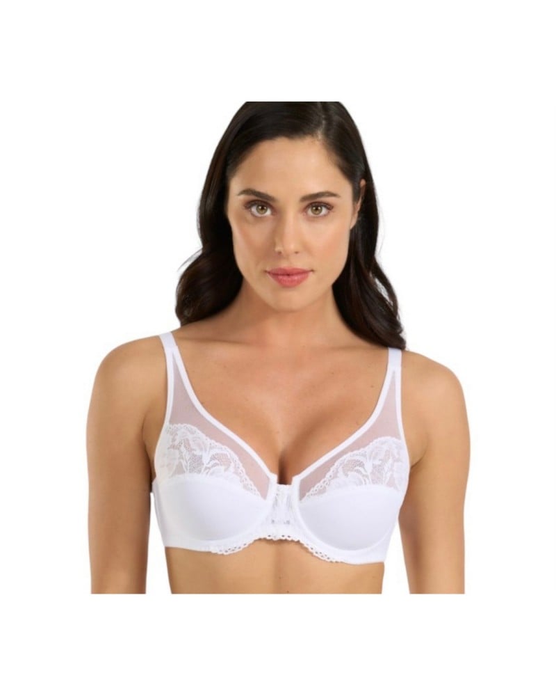 Reggiseno Coppa C Microfibra E Pizzo Con Ferretto Spiman