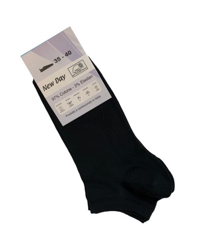 Calza Fantasmino Unisex New Day Filo Di Scozia Confezione 3 Paia
