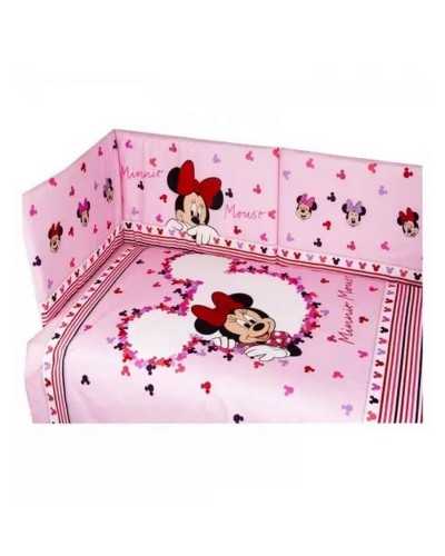 Trapunta E Paracolpi Lettino Minnie Disney
