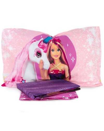 Lenzuolo Cotone Una Piazza Barbie