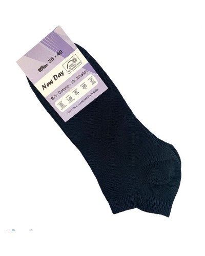 Calza Fantasmino Unisex New Day Filo Di Scozia Confezione 3 Paia