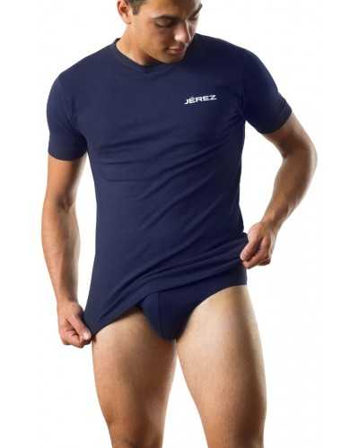 T-shirt Girocollo Cotone Bielastico Jerez