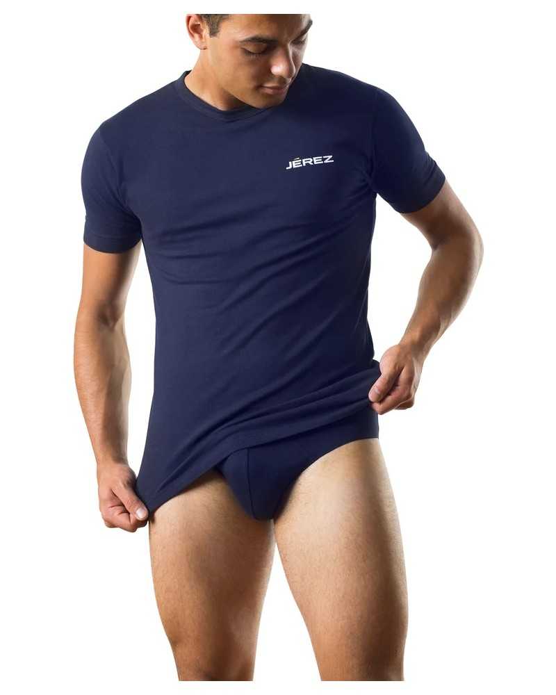 T-shirt Girocollo Cotone Bielastico Jerez