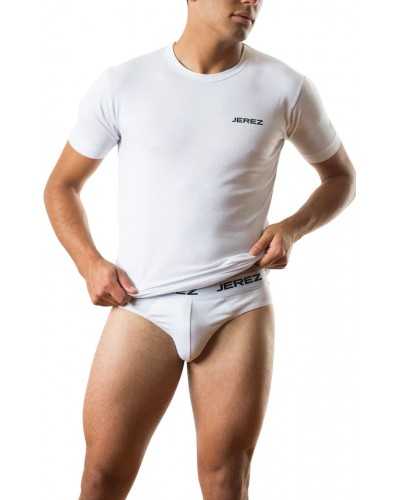 T-shirt Girocollo Cotone Bielastico Jerez