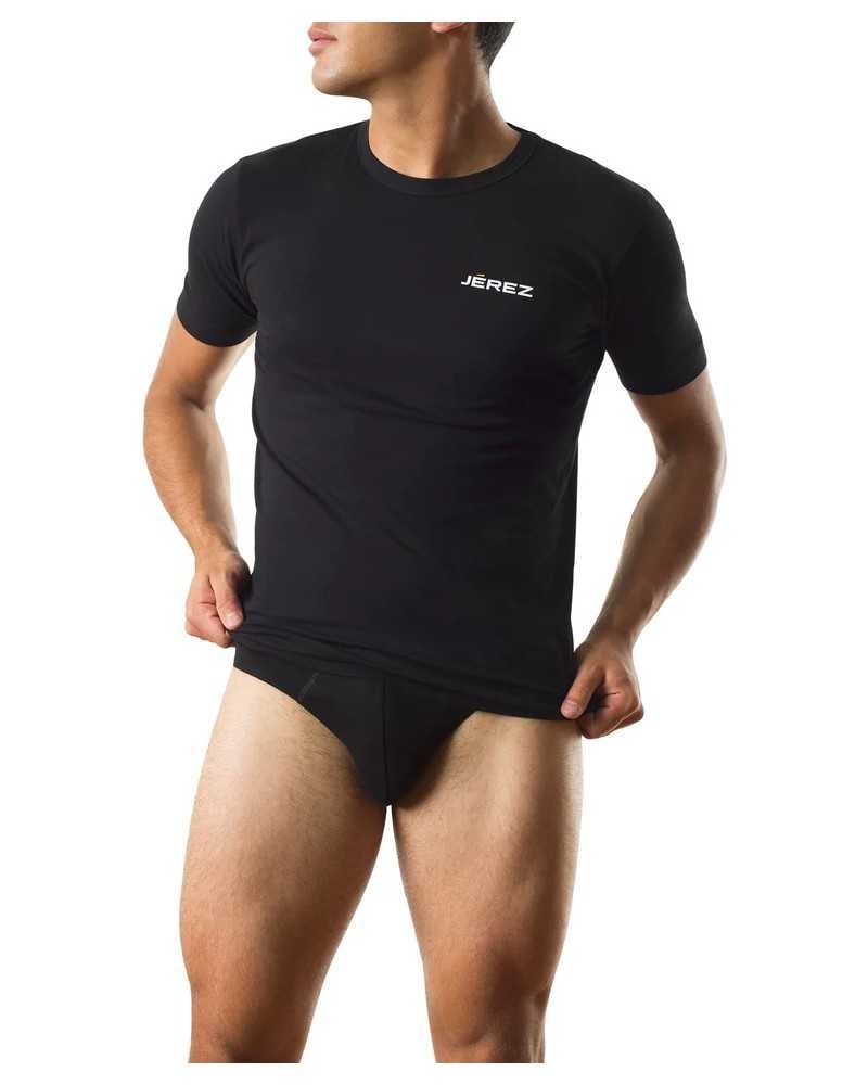 T-shirt Girocollo Cotone Bielastico Jerez