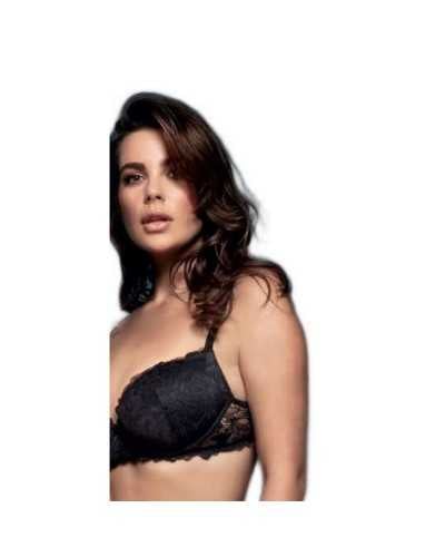 Reggiseno Balconetto Imbottito Pizzo Curvy Lormar