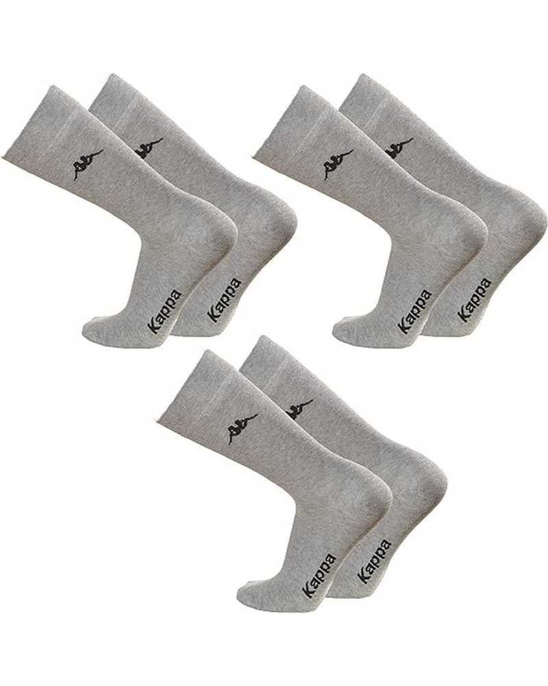 Calza Corta Cotone Unisex Kappa Confezione 3 Paia