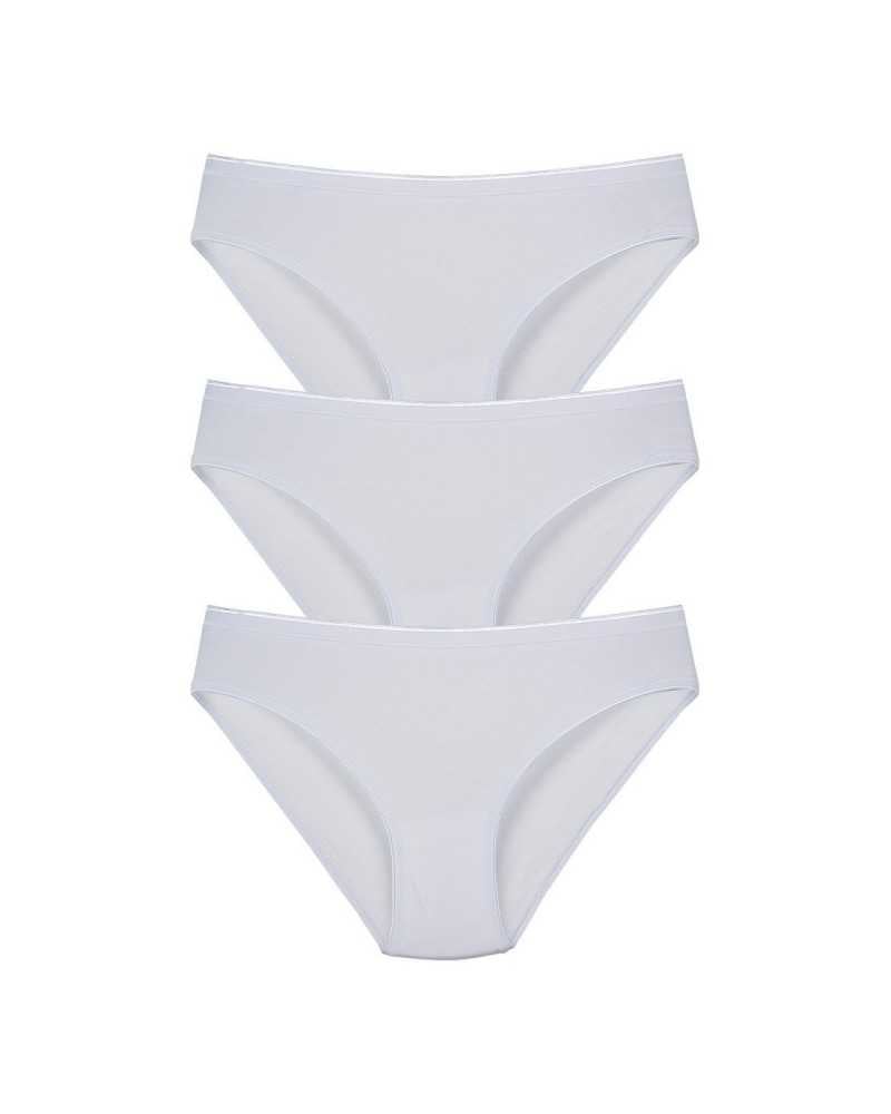 Slip Donna Cotone Elastico Liabel Confezione 3 Pezzi