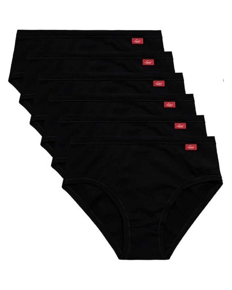 Slip Donna Midi Cotone Bielastico Liabel Confezione 6 Pezzi