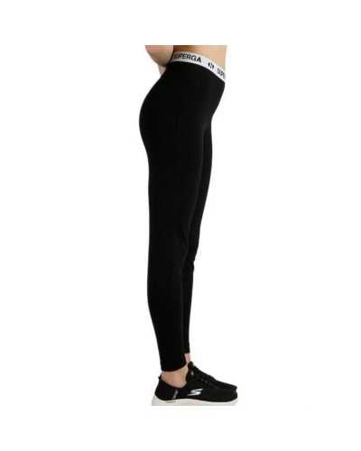Leggings Donna Cotone Elastico Superga