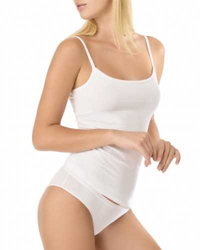 Canotta Donna Cotone Bielastico Spalla Stretta Trendyntimo