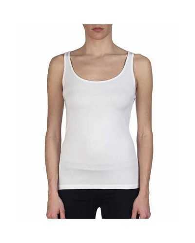 Canotta Donna Spalla Larga Cotone Bielastico Trendyntimo