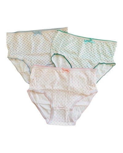 Mutande Bambina Culottina Teneri Amici In Cotone Confezione 3 Pezzi