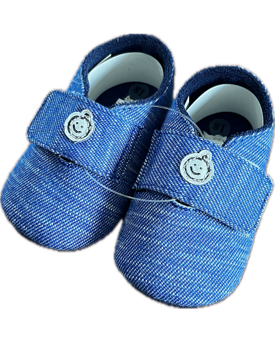 Scarpa in felpa Neonato Pastello