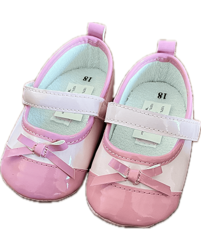 Scarpa in vernice Neonata Pastello