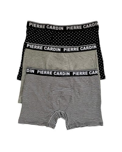 Boxer Uomo Pierre Cardin Cotone Elasticizzato Confezione 3 Pezzi
