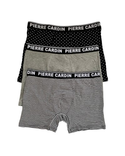 Boxer Uomo Pierre Cardin Cotone Elasticizzato Confezione 3 Pezzi