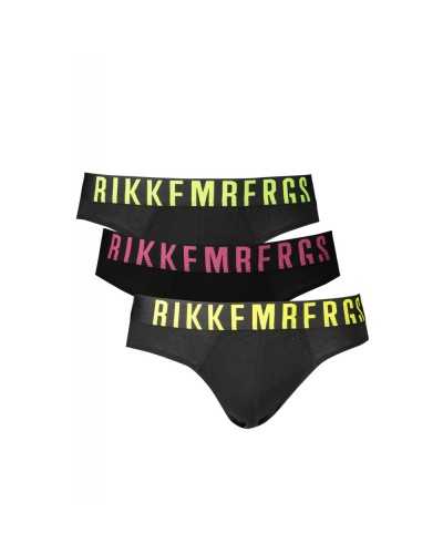 Slip Uomo Bikkembergs Cotone Elasticizzato Confezione 3 Pezzi