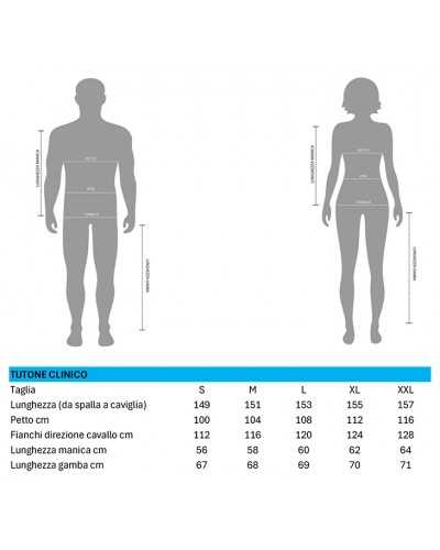Tuta Clinica Jersey Uomo Donna