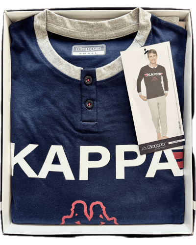 Pigiama Kappa uomo primaverile manica lunga in cotone