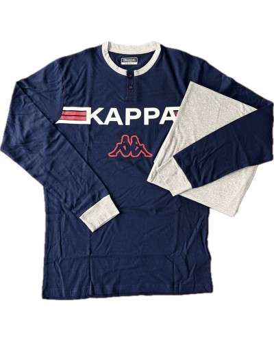 Pigiama Kappa uomo primaverile manica lunga in cotone