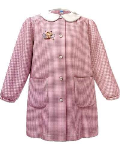 Grembiule Bimba Asilo Siggi Rosa Quadri