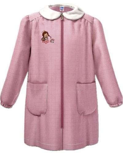 Grembiule Bimba Asilo Siggi Rosa Quadri